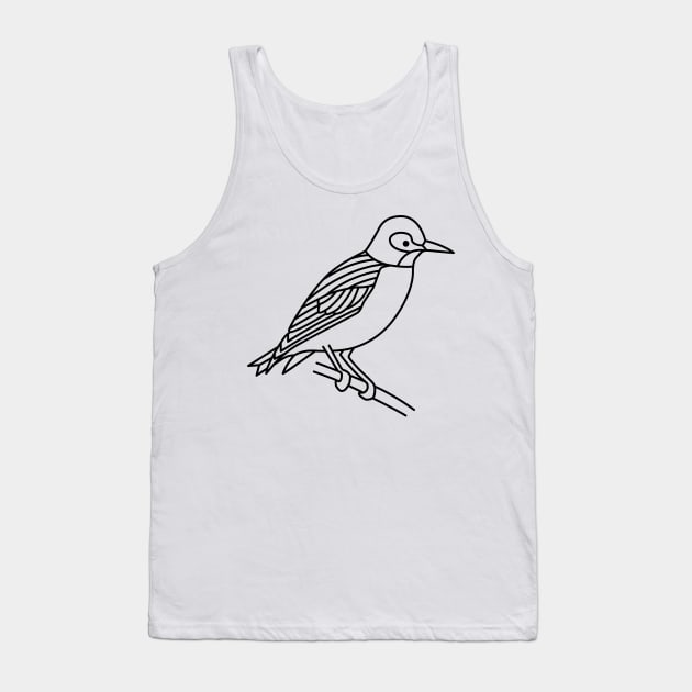 Starling Tank Top by Radradrad